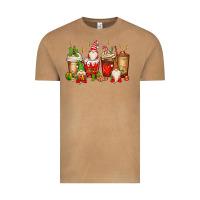 Vintage Camel Christmas gnomes coffee cups Vintage Tee - MaliasSmallBusiness