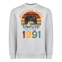 Heather Grey Awesome Since 1991 Heavyweight Sweatshirt - Bettercallsaul