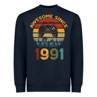 Navy Awesome Since 1991 Heavyweight Sweatshirt - Bettercallsaul