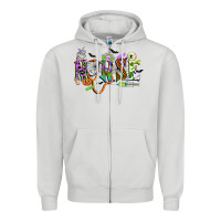 Dove Grey halloween nurse Zipper Hoodie - CowGirlArtShop