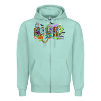 Seafoam halloween nurse Zipper Hoodie - CowGirlArtShop
