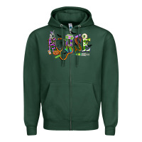Sports Green halloween nurse Zipper Hoodie - CowGirlArtShop
