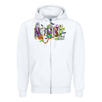 Halloween Nurse Zipper Hoodie | Teevron
