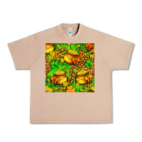 Burro St. Patrick's pot of gold seamless pattern Urban Heavy Tee - BundleAndBundleShop