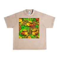 French Oak St. Patrick's pot of gold seamless pattern Urban Heavy Tee - BundleAndBundleShop
