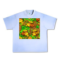 St. Patrick's Pot Of Gold Seamless Pattern Urban Heavy Tee | Teevron