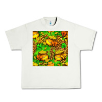 Pistachio St. Patrick's pot of gold seamless pattern Urban Heavy Tee - BundleAndBundleShop