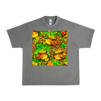 Tornado St. Patrick's pot of gold seamless pattern Urban Heavy Tee - BundleAndBundleShop