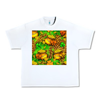 White St. Patrick's pot of gold seamless pattern Urban Heavy Tee - BundleAndBundleShop