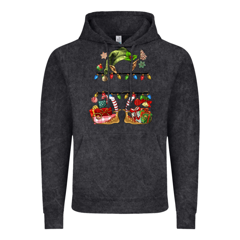 Customize Christmas Elf Vintage Hoodie by MaliasSmallBusiness | Teevron