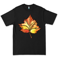 Black withered leaf Premium Tee - BarkalooDesign