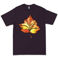 Plum withered leaf Premium Tee - BarkalooDesign