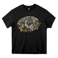 Black classy but trashy racoon Heavy Core Tee - NancyCooperArtShop