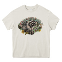 Cream classy but trashy racoon Heavy Core Tee - NancyCooperArtShop