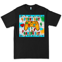 Black every day is gaming day Premium Tee - JahusDesignShop