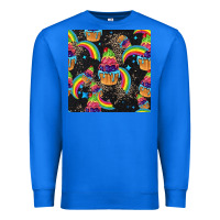 True Royal pride cupcake seamless pattern Premium Sweatshirt - FaDigitalArtStudio