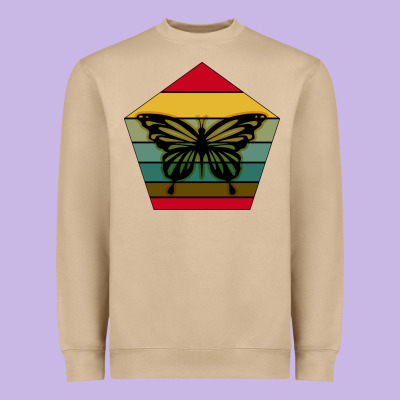 Butterfly Heavyweight Sweatshirt Designed By Bettercallsaul