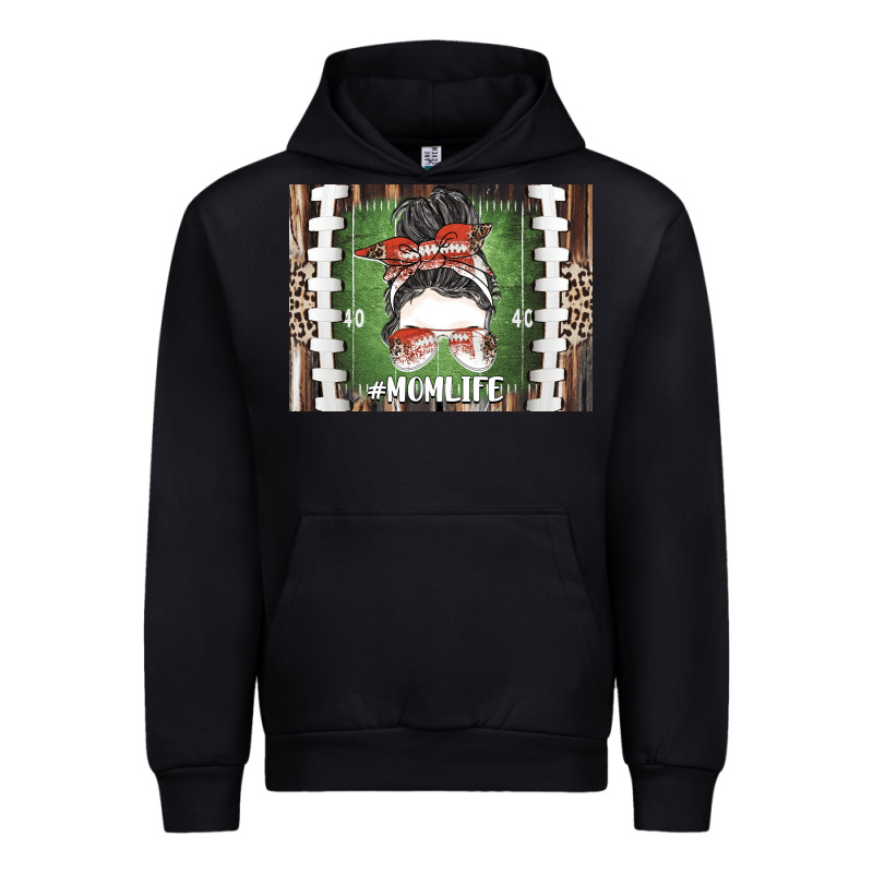 American Football Mom Life Urban Hoodie by CowhideDigitalArt | Teevron