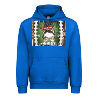 Cobalt American Football Mom life Urban Hoodie - CowhideDigitalArt