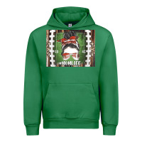 Emerald American Football Mom life Urban Hoodie - CowhideDigitalArt