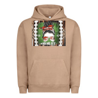 Pigment Burro American Football Mom life Urban Hoodie - CowhideDigitalArt