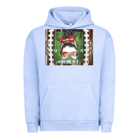 Pigment Grape Ice American Football Mom life Urban Hoodie - CowhideDigitalArt