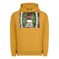 Pigment Peanut Butter American Football Mom life Urban Hoodie - CowhideDigitalArt