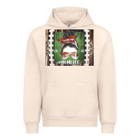 Sandshell American Football Mom life Urban Hoodie - CowhideDigitalArt