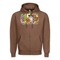 Chestnut its spooky season Zipper Hoodie - CowGirlArtShop