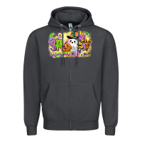 Smoke its spooky season Zipper Hoodie - CowGirlArtShop