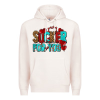 Pale Pink sucker for you olivia Premium Hoodie - OliviaCreatesArt