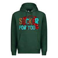Sports Green sucker for you olivia Premium Hoodie - OliviaCreatesArt
