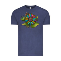 Vintage Denim western sunflower Vintage Tee - JahusDesignShop