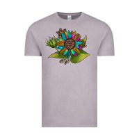 Vintage Zinc western sunflower Vintage Tee - JahusDesignShop