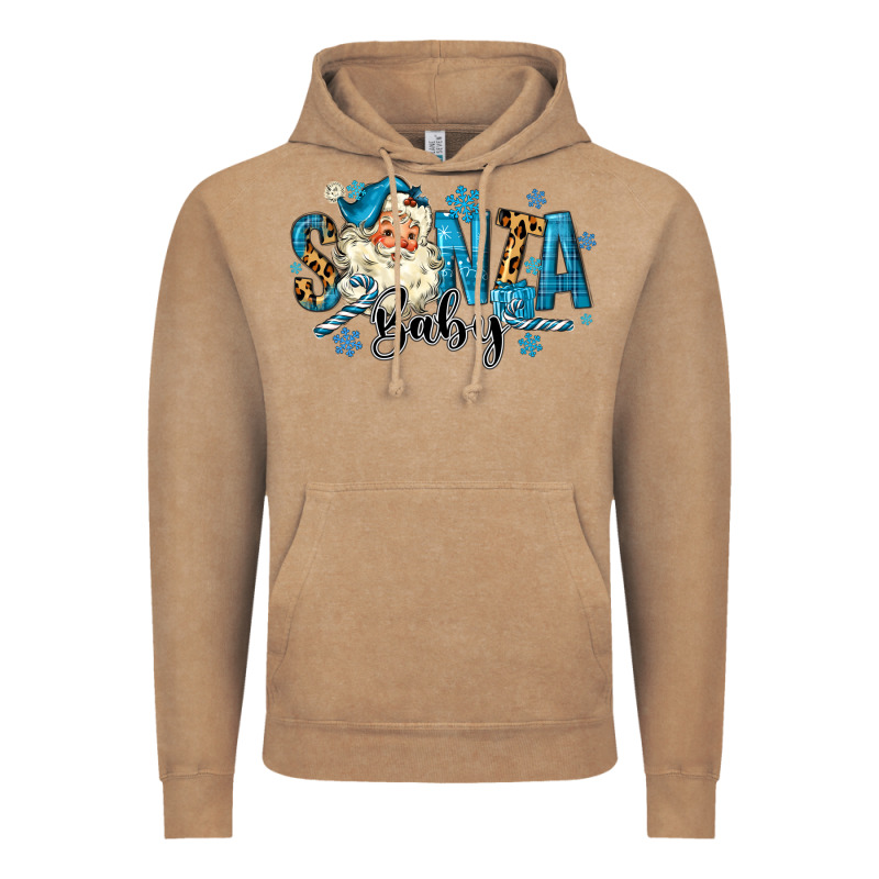 Santa Baby Christmas Vintage Hoodie by MaliasSmallBusiness | Teevron
