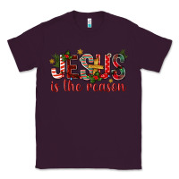 Plum jesus is the reason christmas bbs Classic Tee - BundleAndBundleShop