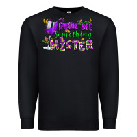 Black Pour me something mister Premium Sweatshirt - FaDigitalArtStudio