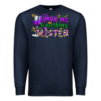 Navy Pour me something mister Premium Sweatshirt - FaDigitalArtStudio