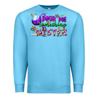 Ocean Blue Pour me something mister Premium Sweatshirt - FaDigitalArtStudio