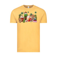 Vintage Mustard gingerbread coffee Vintage Tee - MaliasSmallBusiness