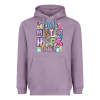Lavender Easter Day Little mister hops a lot Heavyweight Hoodie - OliviaCreatesArt
