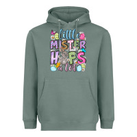 Sage Easter Day Little mister hops a lot Heavyweight Hoodie - OliviaCreatesArt