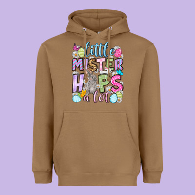 Easter Day Little Mister Hops A Lot Heavyweight Hoodie Designed By Oliviacreatesart