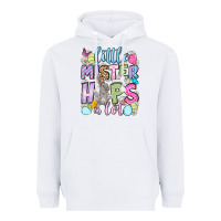 White Easter Day Little mister hops a lot Heavyweight Hoodie - OliviaCreatesArt