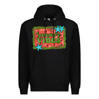 Black summer vibes watermelon Premium Hoodie - JahusDesignShop