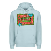 Blue Mist summer vibes watermelon Premium Hoodie - JahusDesignShop