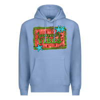 Colony Blue summer vibes watermelon Premium Hoodie - JahusDesignShop