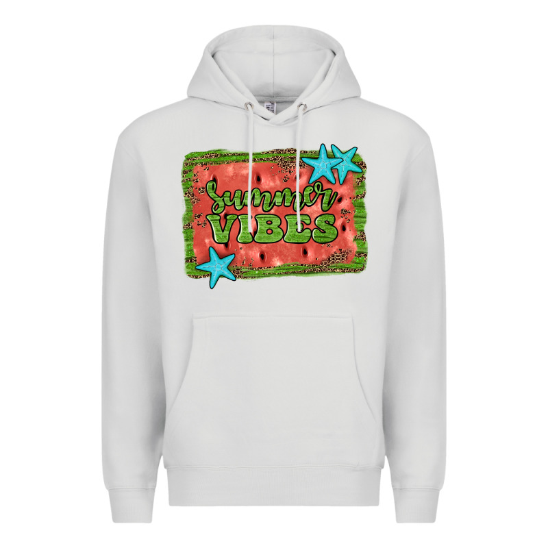 Summer Vibes Watermelon Premium Hoodie by JahusDesignShop | Teevron