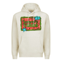 Oatmeal Heather summer vibes watermelon Premium Hoodie - JahusDesignShop