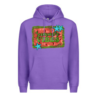 Purple summer vibes watermelon Premium Hoodie - JahusDesignShop